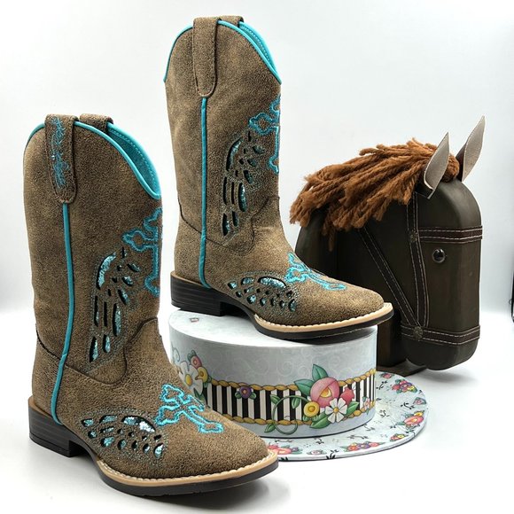 Blazin Roxx Other - Blazin Roxx Kids ‘Gracie’ Western Boots- Size 12
